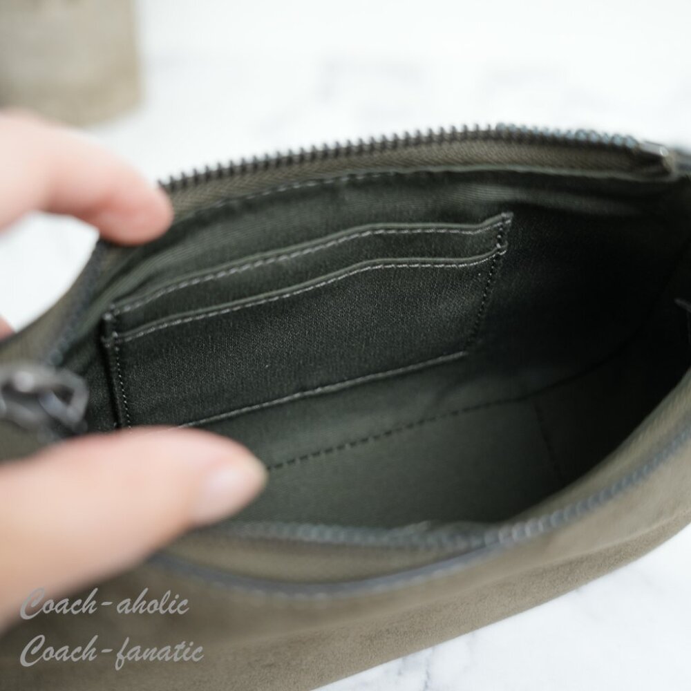 Coach Olive Green Crossbody Bag - Picture 10 of 14